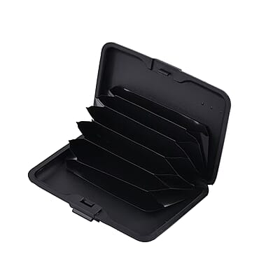 Set of 10 Multi Color Mini RFID Protected Card Holder