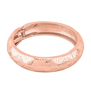 Dome Bangle Bracelet in Rosetone (7.00 In)