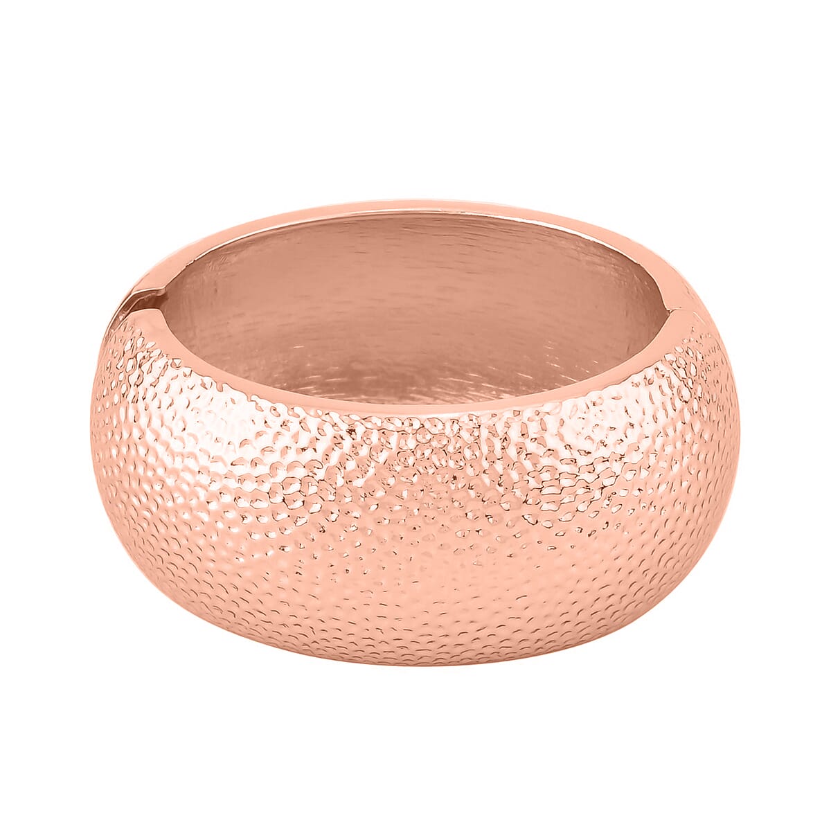 Dome Bangle Bracelet in Rosetone (7.00 In) image number 0