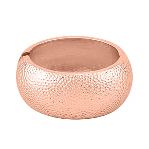 Dome Bangle Bracelet in Rosetone (7.00 In)