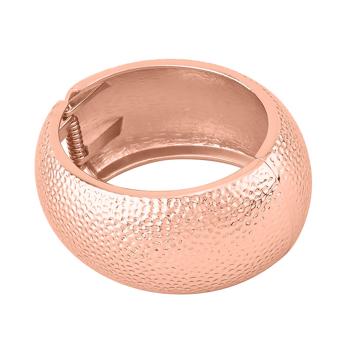 Dome Bangle Bracelet in Rosetone (7.00 In) image number 2