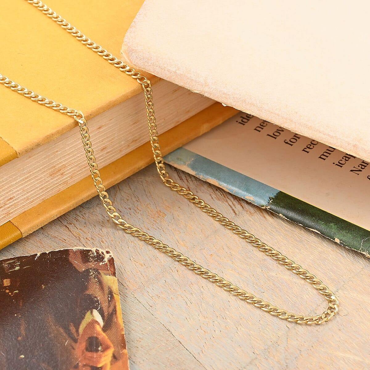 10K Yellow Gold 2mm Cuban Chain Necklace 18 Inches 1.40 Grams image number 1