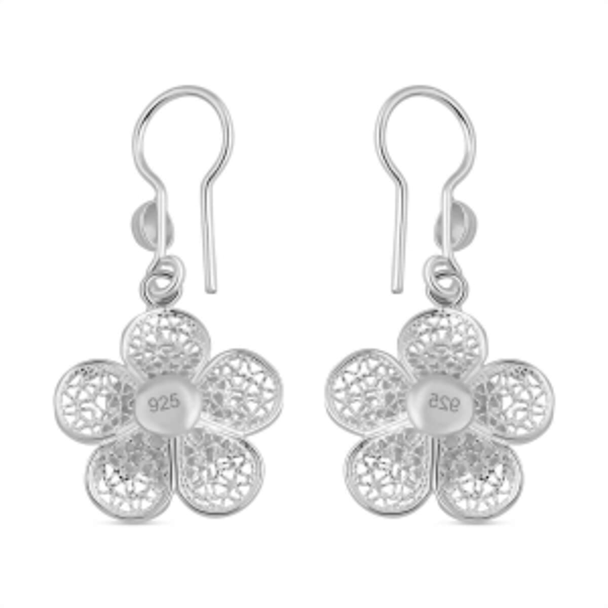 Sterling Silver Earrings 4.30 g image number 3