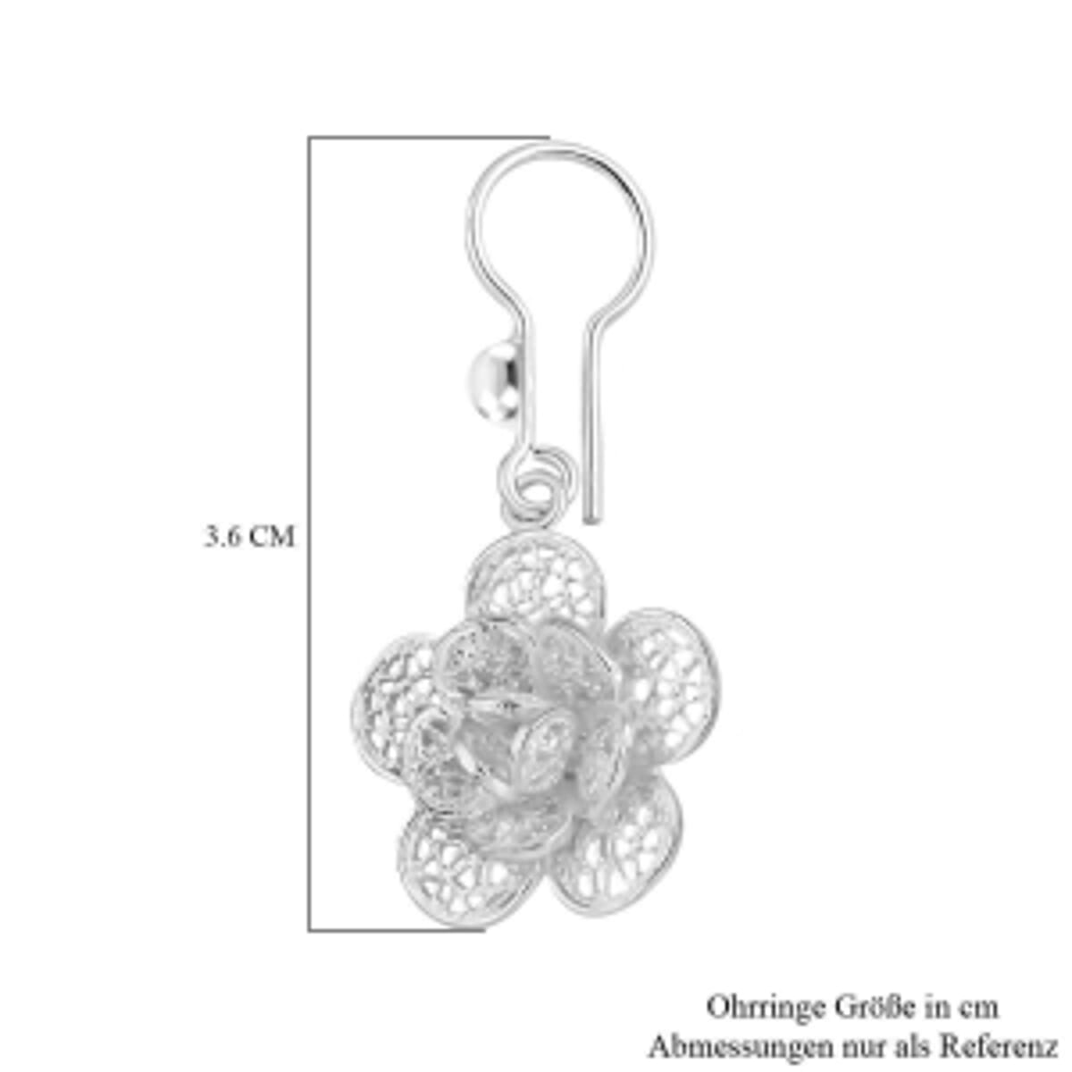 Sterling Silver Earrings 4.30 g image number 4