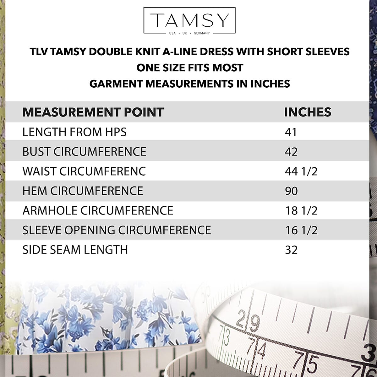 Tamsy Blue Circle Pattern Smocked Waist Tunic with Flutter Sleeve - One Size Fits Most image number 6