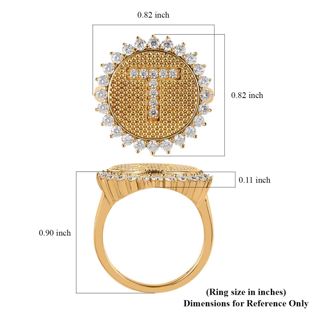 Buy Terahertz Band Ring (Size 7.50) 10.40 ctw at ShopLC.