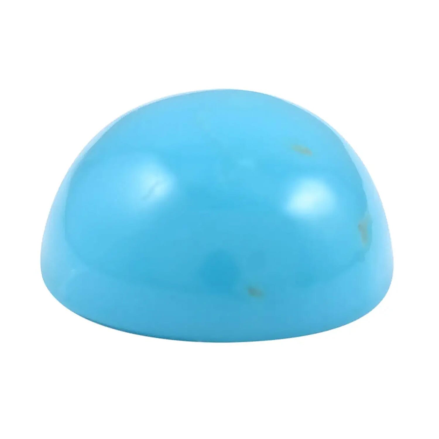 AAAA Sleeping Beauty Turquoise (Ovl 11x9 mm) 3.00 ctw Loose gemstone