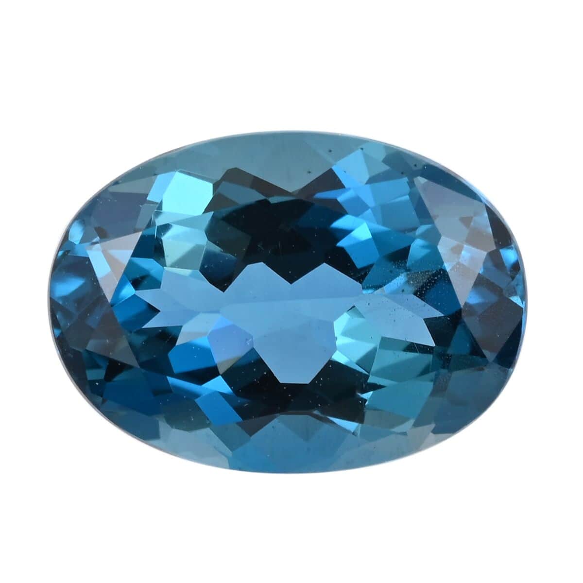 AAAA London Blue Topaz (Ovl 14x10 mm) 6.00 ctw image number 0