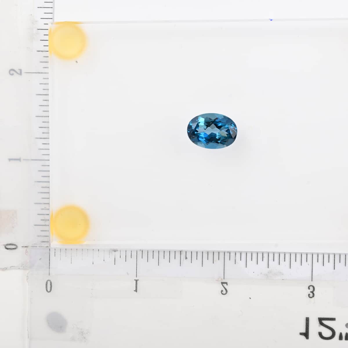 AAAA London Blue Topaz (Ovl 14x10 mm) 6.00 ctw image number 3