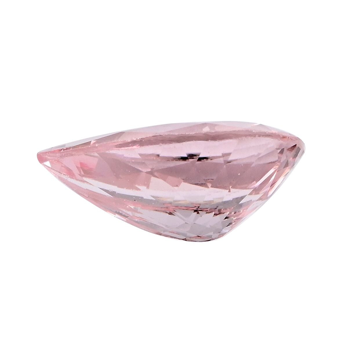 AAAA Pink Morganite (Pear 11x7 mm) 1.60 ctw image number 1