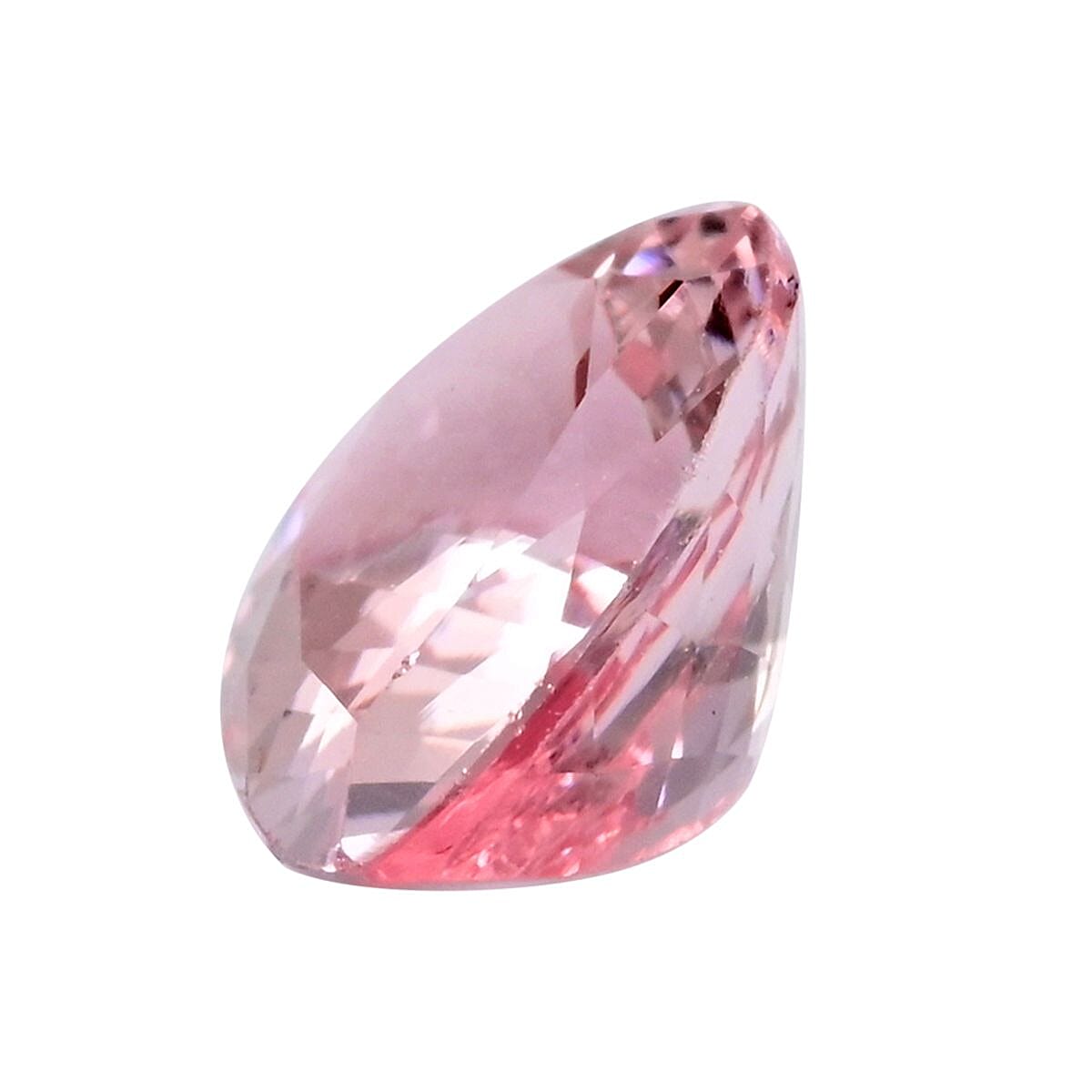 AAAA Pink Morganite (Pear 11x7 mm) 1.60 ctw image number 2