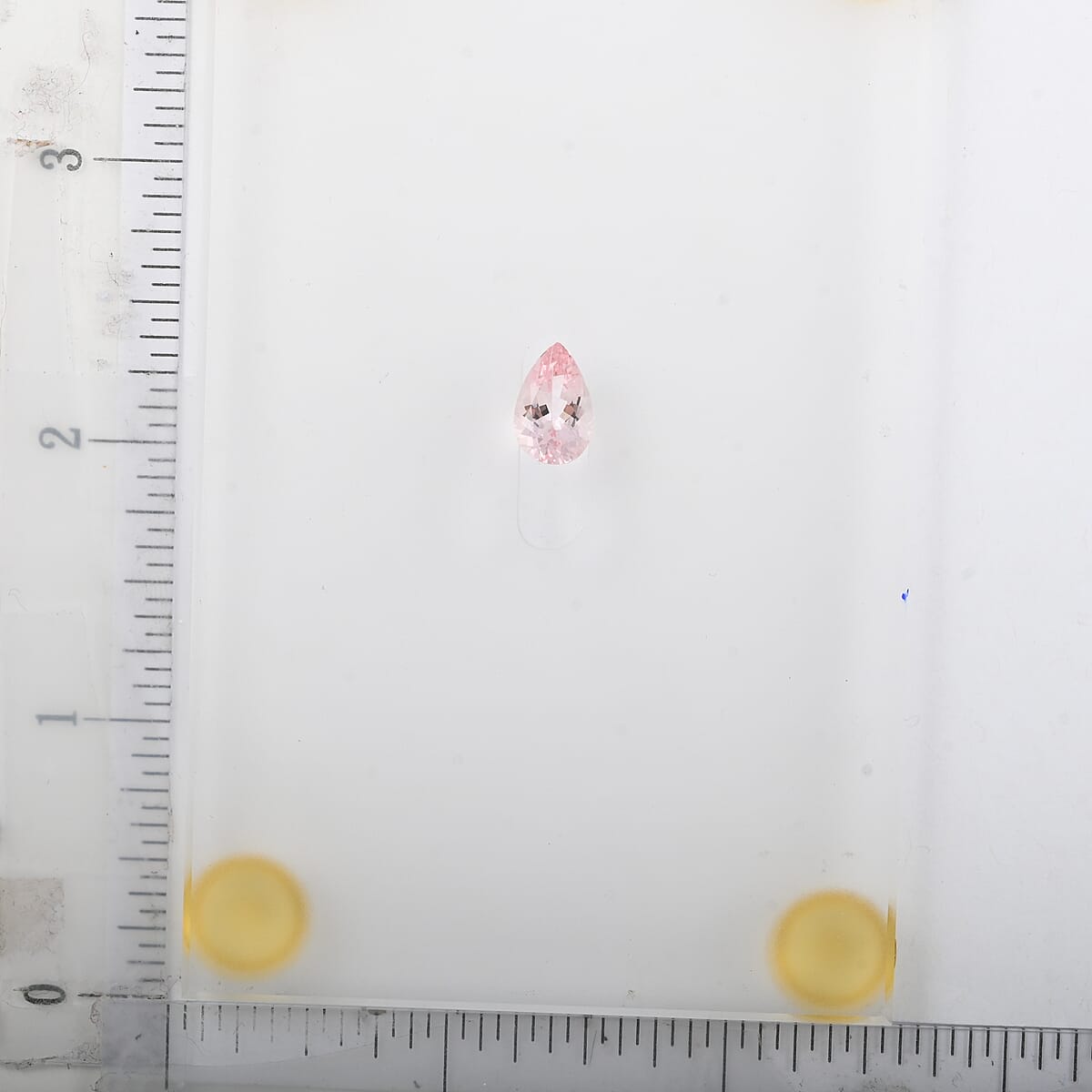 AAAA Pink Morganite (Pear 11x7 mm) 1.60 ctw image number 3