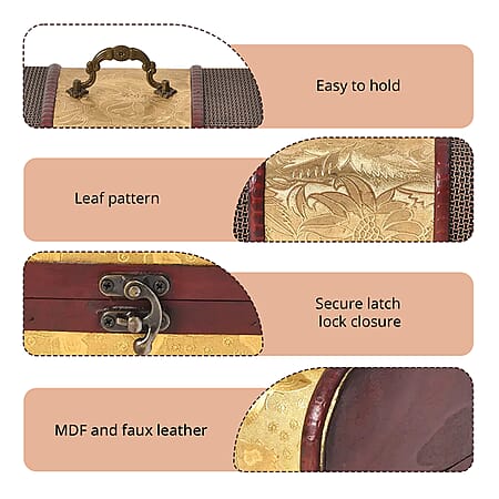 Golden Leaf Print - Product card gallery slide 3 (10177118535993)