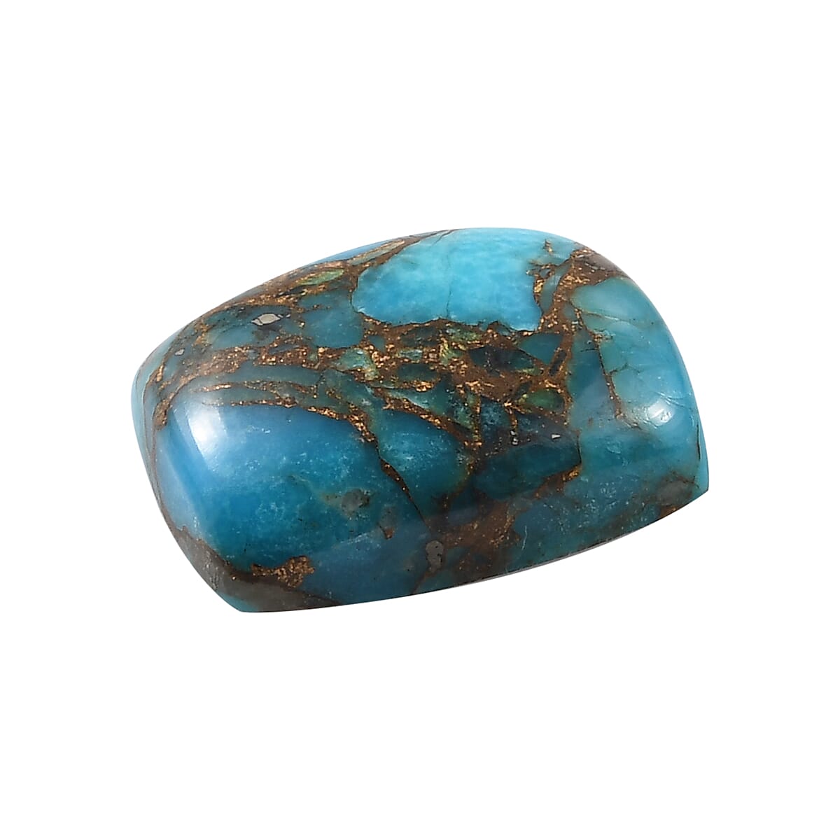 AA Mojave Blue Turquoise (Cush 20x15 mm) 18.13 ctw | Loose Gem | Loose Gemstones | Loose Stones | Jewelry Stones image number 1