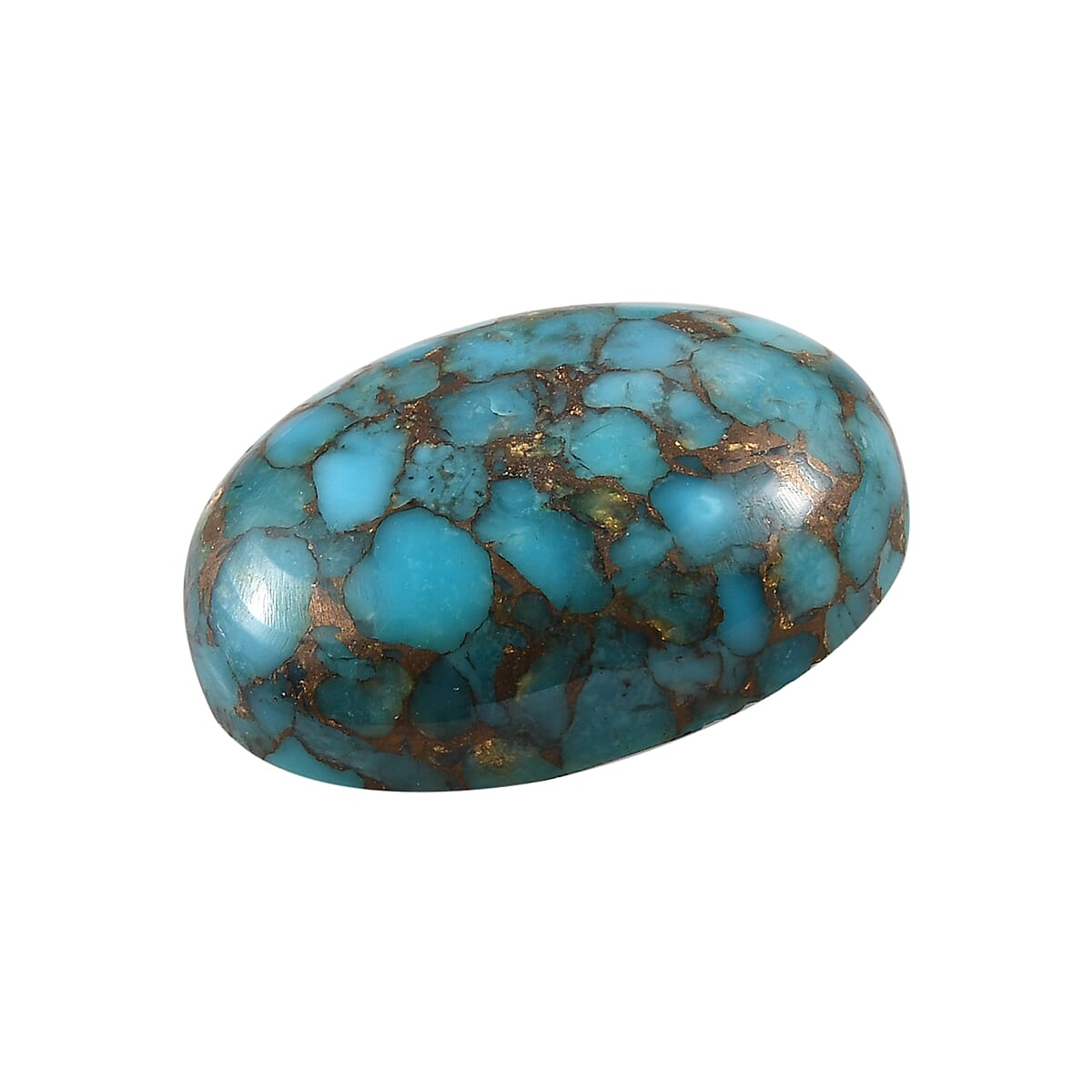 AA Mojave Blue Turquoise (Ovl 20x15 mm) 13.53 ctw | Loose Gem | Loose Gemstones | Loose Stones | Jewelry Stones image number 1