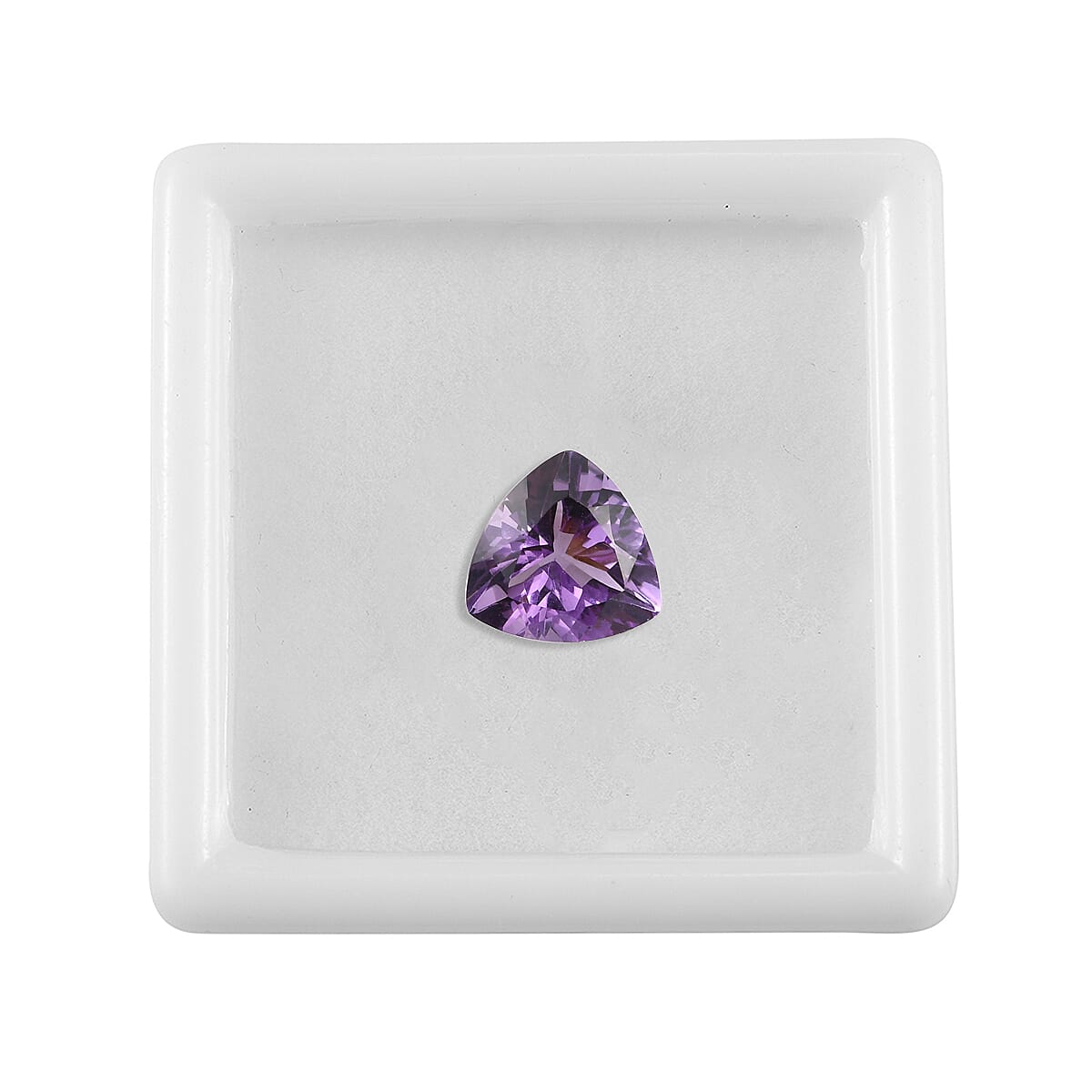 Bolivian Amethyst (Trl 10mm) 2.96 ctw image number 2