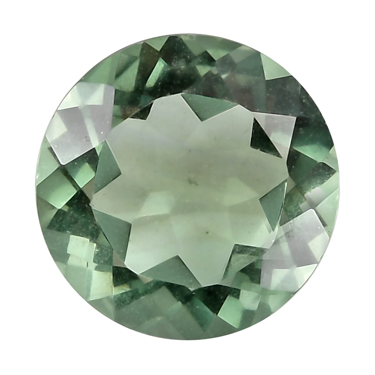 AA Green Fluorite (Rnd 11 mm) 5.32 ctw image number 0