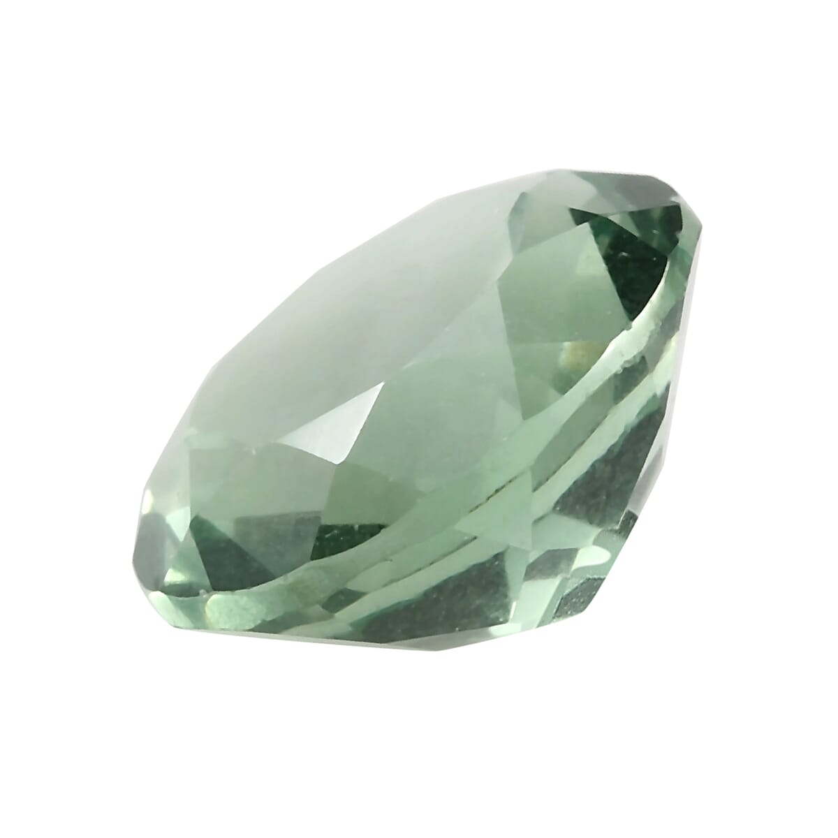AA Green Fluorite (Rnd 11 mm) 5.32 ctw image number 1