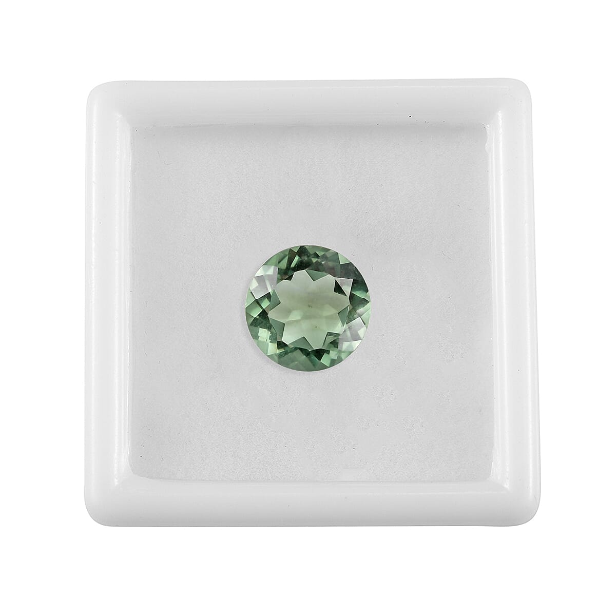 AA Green Fluorite (Rnd 11 mm) 5.32 ctw image number 2
