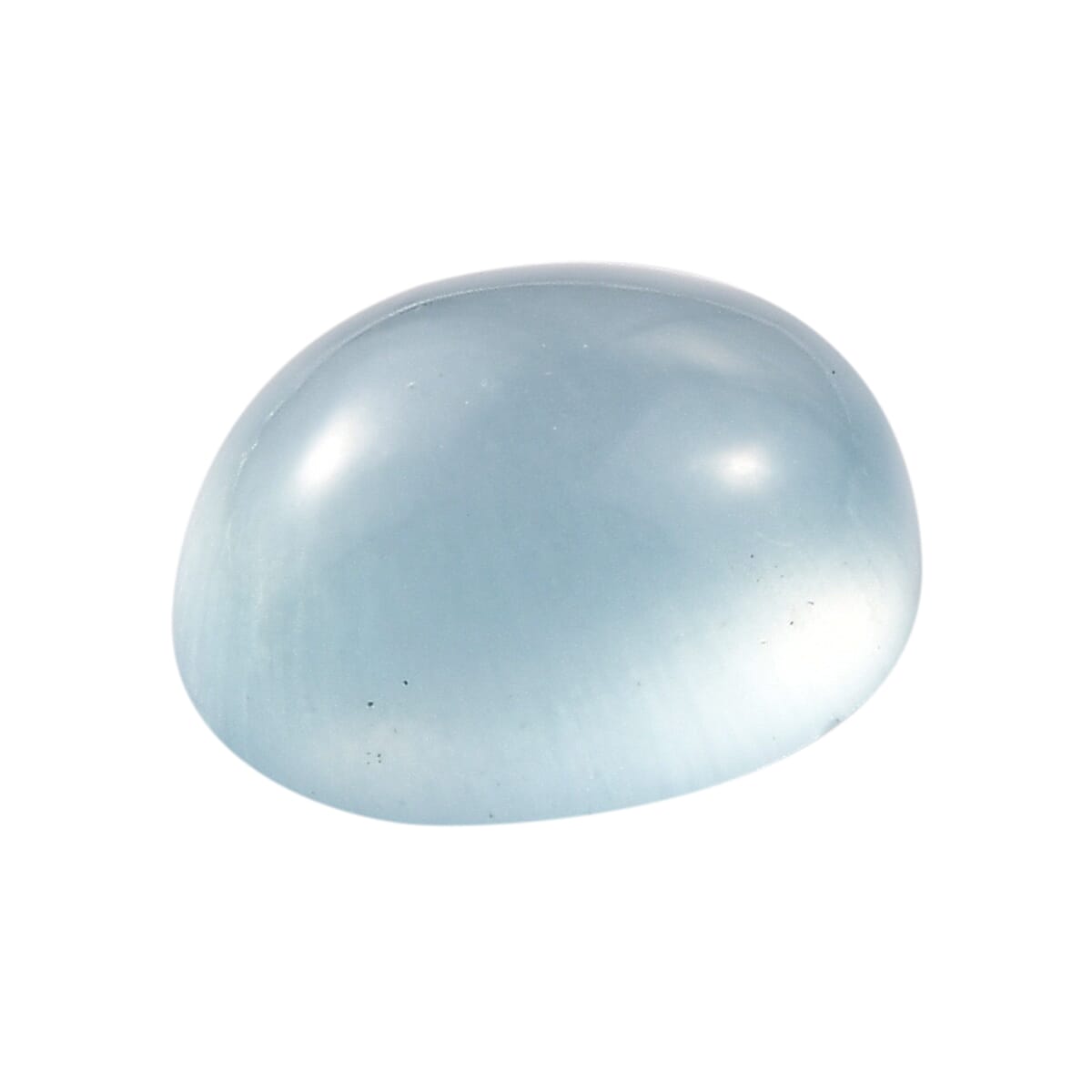 Milky Aquamarine (Ovl 11x9 mm) 3.52 ctw | Loose Gem | Loose Gemstones | Loose Stones | Jewelry Stones image number 1