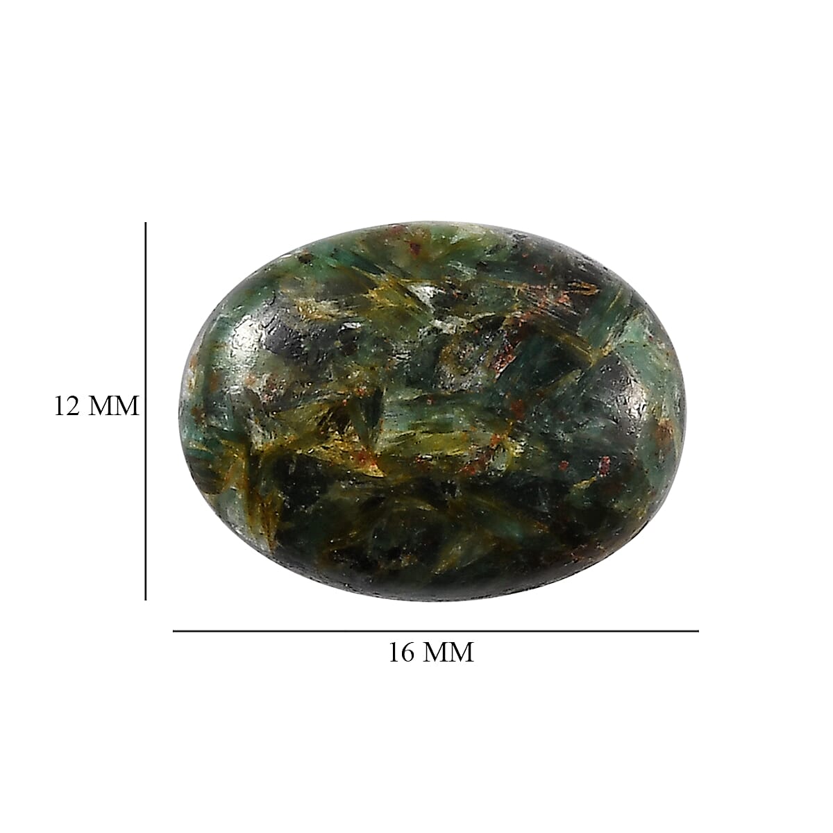 Mermaid Kyanite (Ovl 16x12 mm) 8.56 ctw | Loose Gem | Loose Gemstones | Loose Stones | Jewelry Stones image number 3