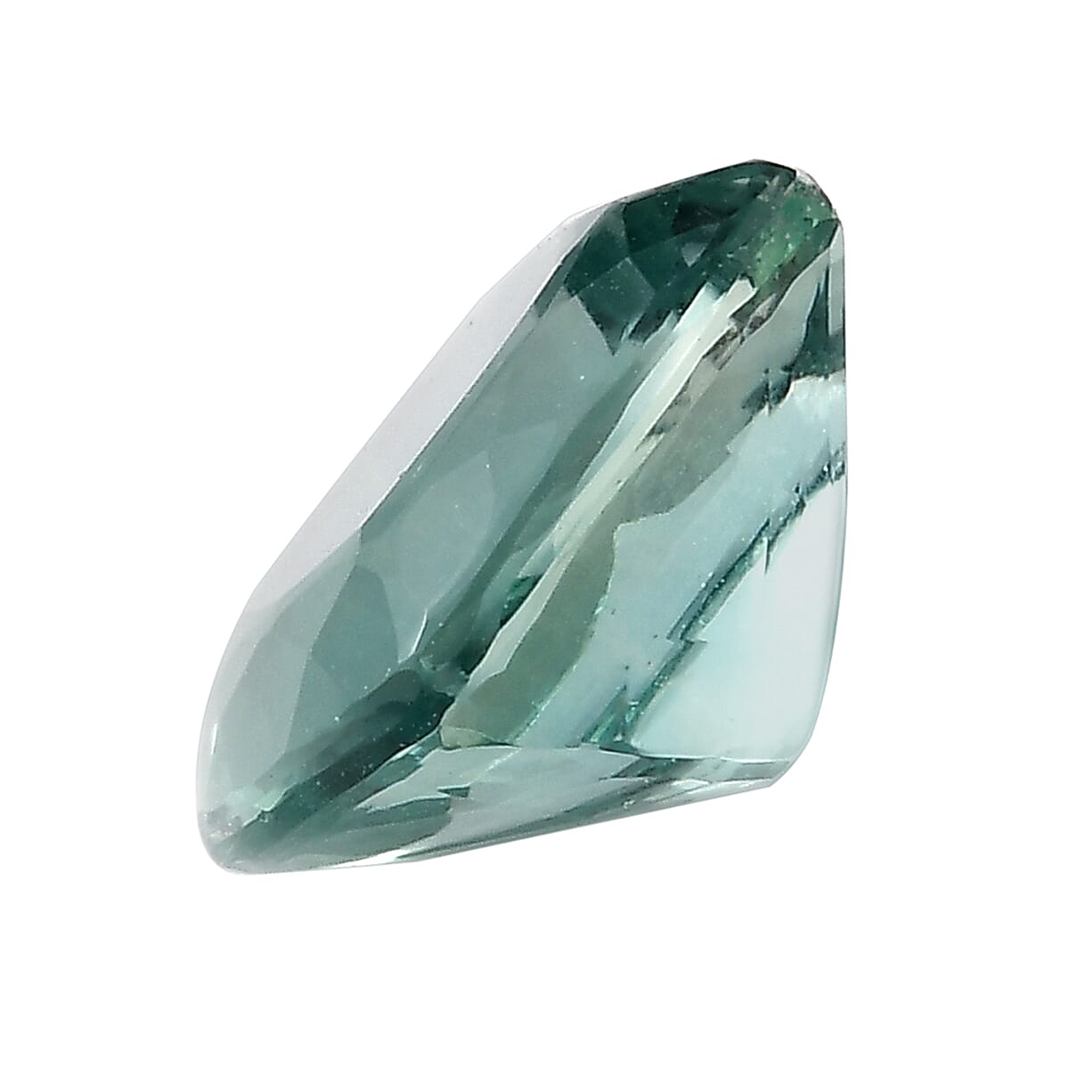 Teal Fluorite (Cush 9x9 mm) 3.34 ctw | Loose Gem | Loose Gemstones | Loose Stones | Jewelry Stones image number 1