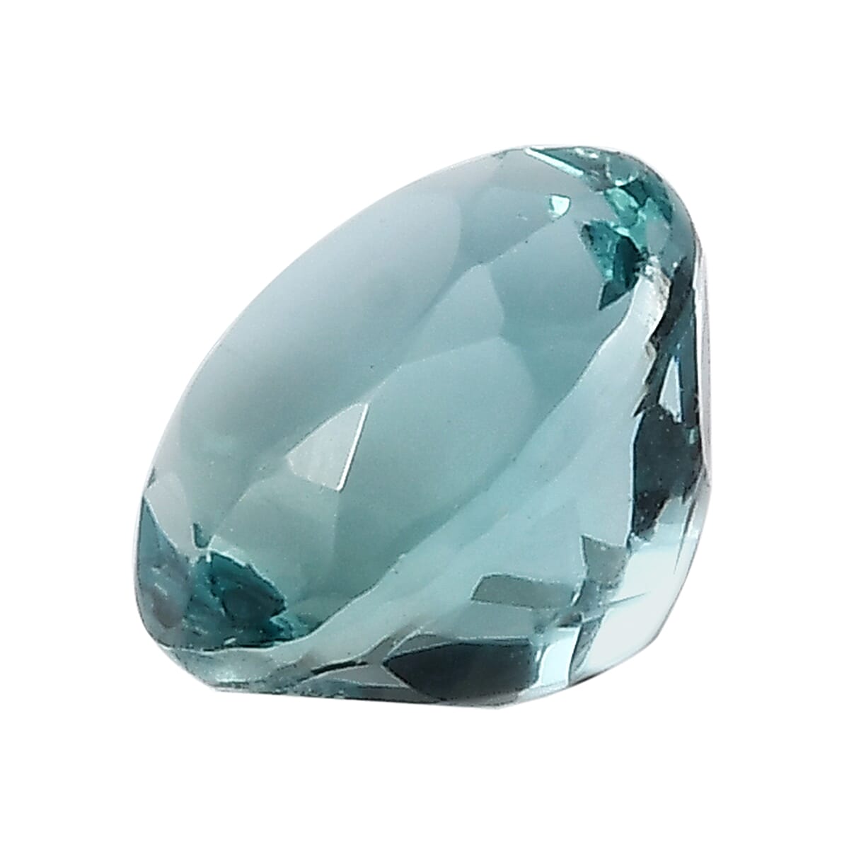 Teal Fluorite (Rnd 8 mm) 2.10 ctw image number 1