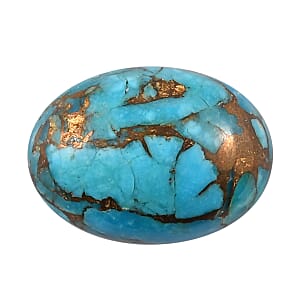 Mojave Blue Turquoise (Ovl 18x13 mm) 10.37 ctw