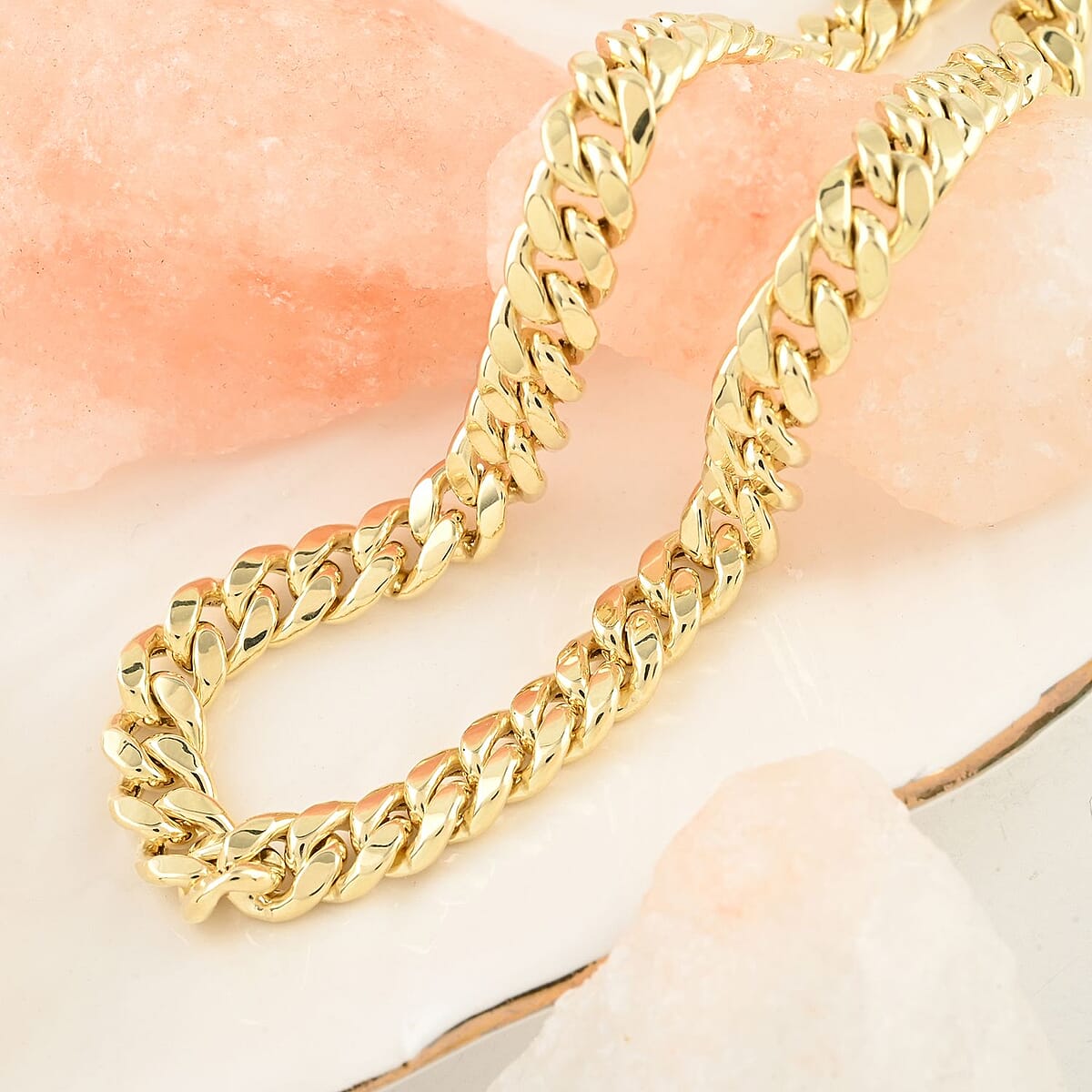 10K Yellow Gold 6.2mm Miami Cuban Chain Necklace 24 Inches 24.6 Grams image number 1