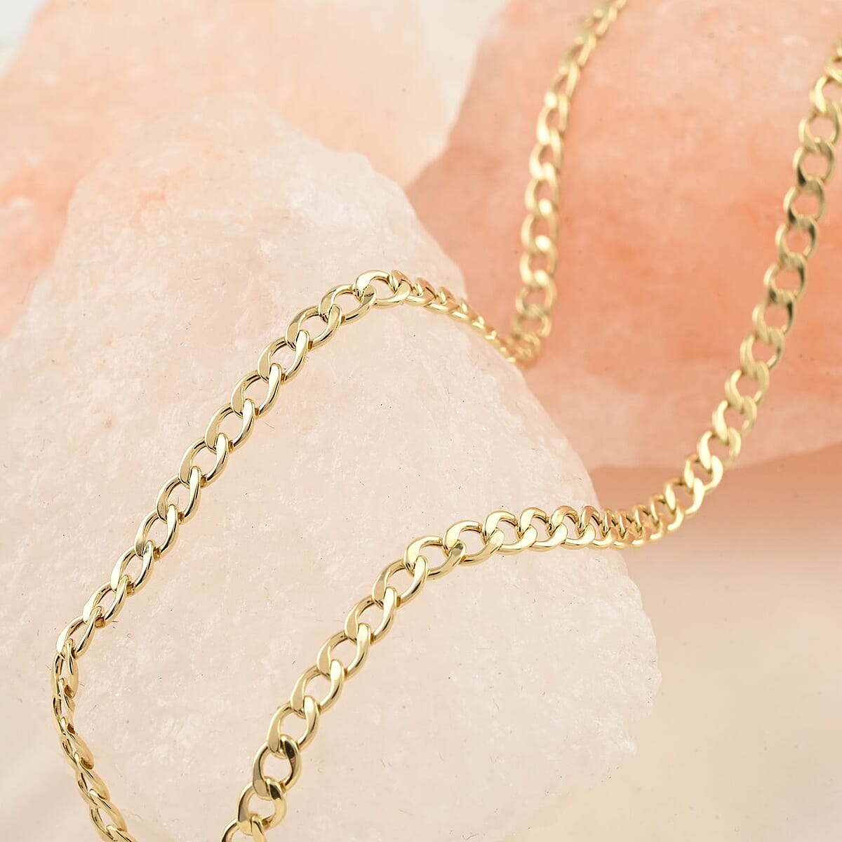 14K Yellow Gold 2mm Cuban Necklace 22 Inches 1.90 Grams image number 1