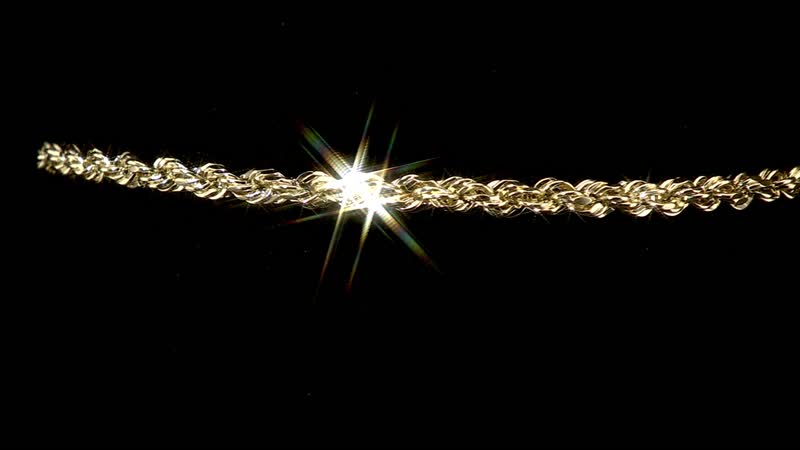 10K Yellow Gold 3mm Rope Bracelet (7.50 In) 1.90 Grams