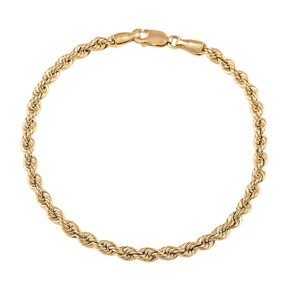 10K Yellow Gold 5.5mm Rope Bracelet (8.00 In) 5.50 Grams image number 0