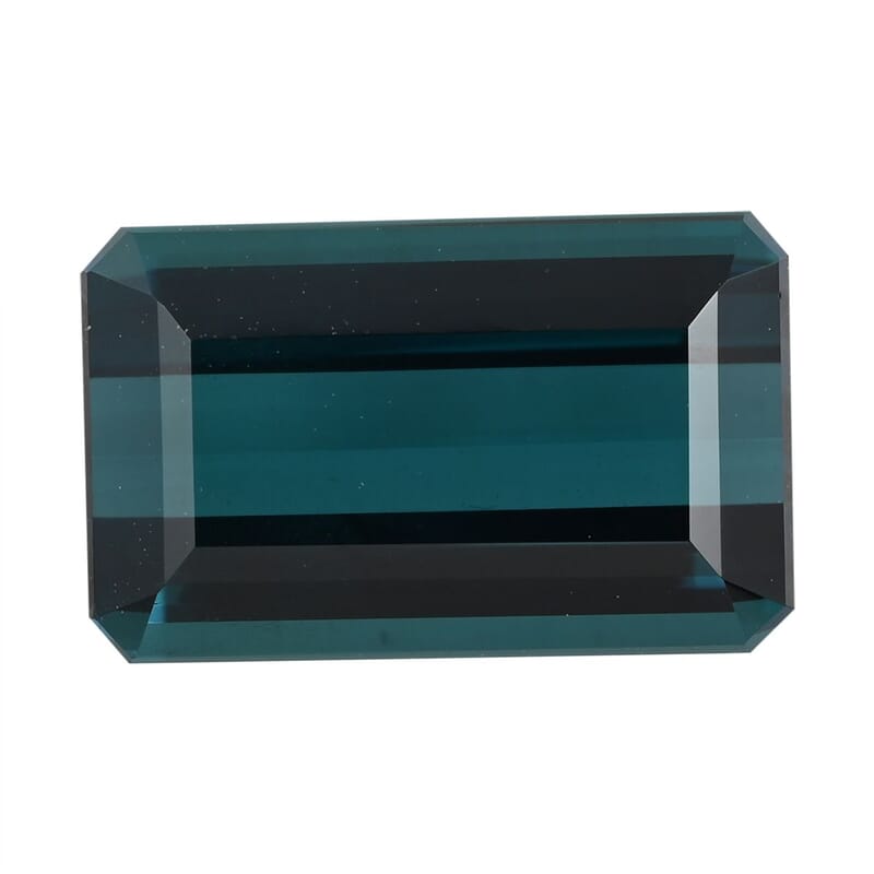 Certified & Appraised AAAA Monte Belo Indicolite (Oct Free Size) 5.20 ctw