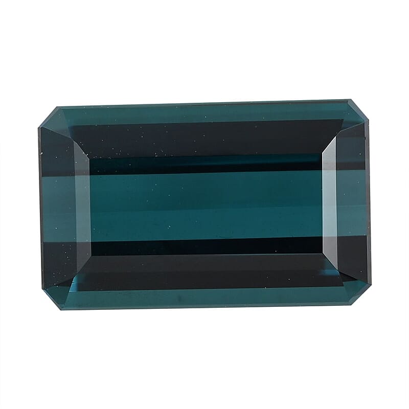 Certified & Appraised AAAA Monte Belo Indicolite (Oct Free Size) 5.20 ctw