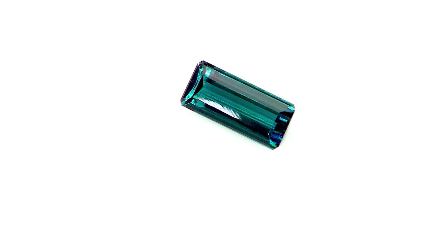 Certified & Appraised AAAA Monte Belo Indicolite (Oct Free Size) 5.20 ctw