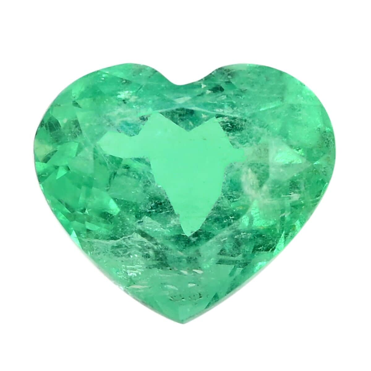 Certified & Appraised AAAA Boyaca Colombian Emerald (Hrt Free Size) 2.00 ctw image number 0