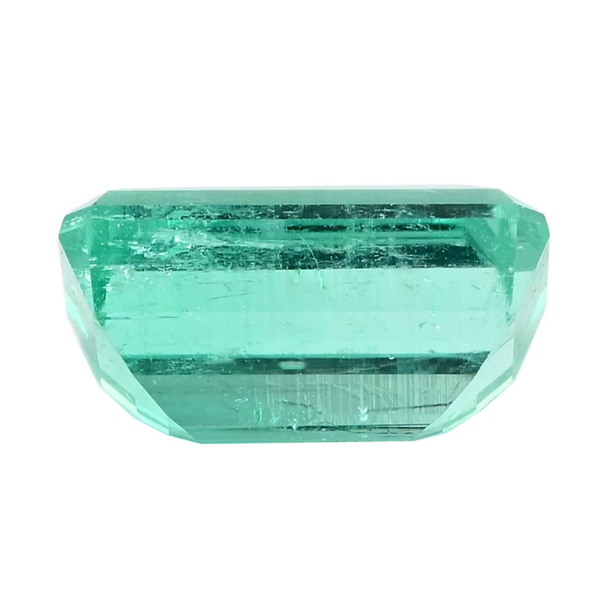 Certified & Appraised AAAA Boyaca Colombian Emerald (Oct Free Size) 2.00 ctw image number 2