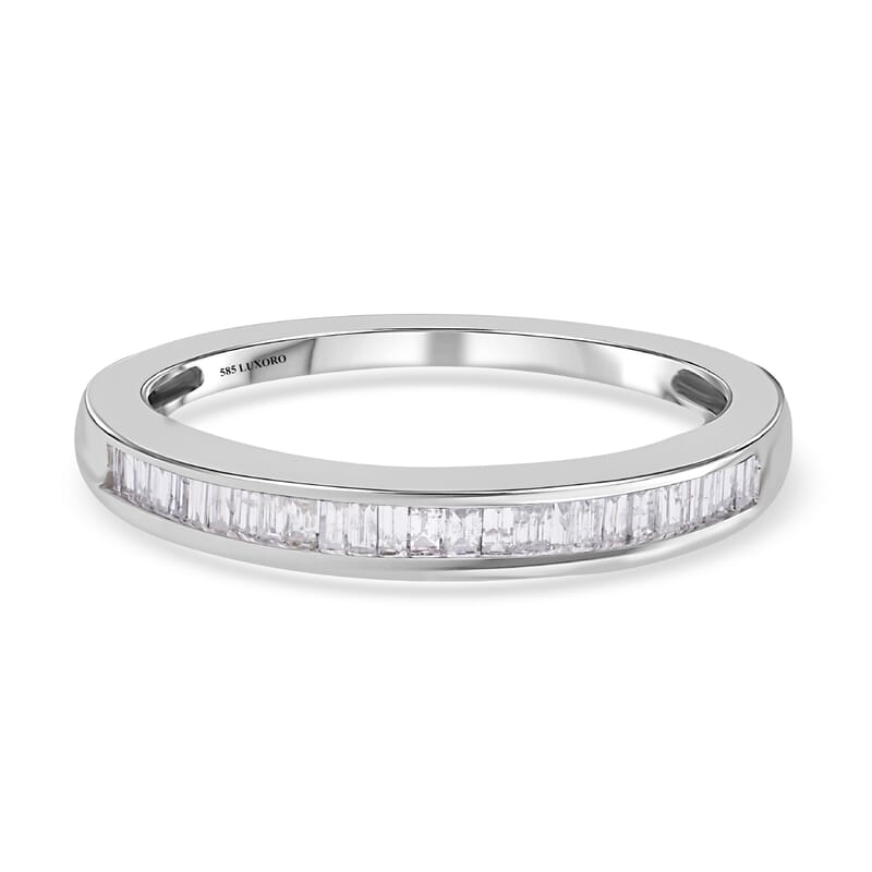 Diamond I1 0.50 ctw Ring in 14K White Gold (Size 6.5)