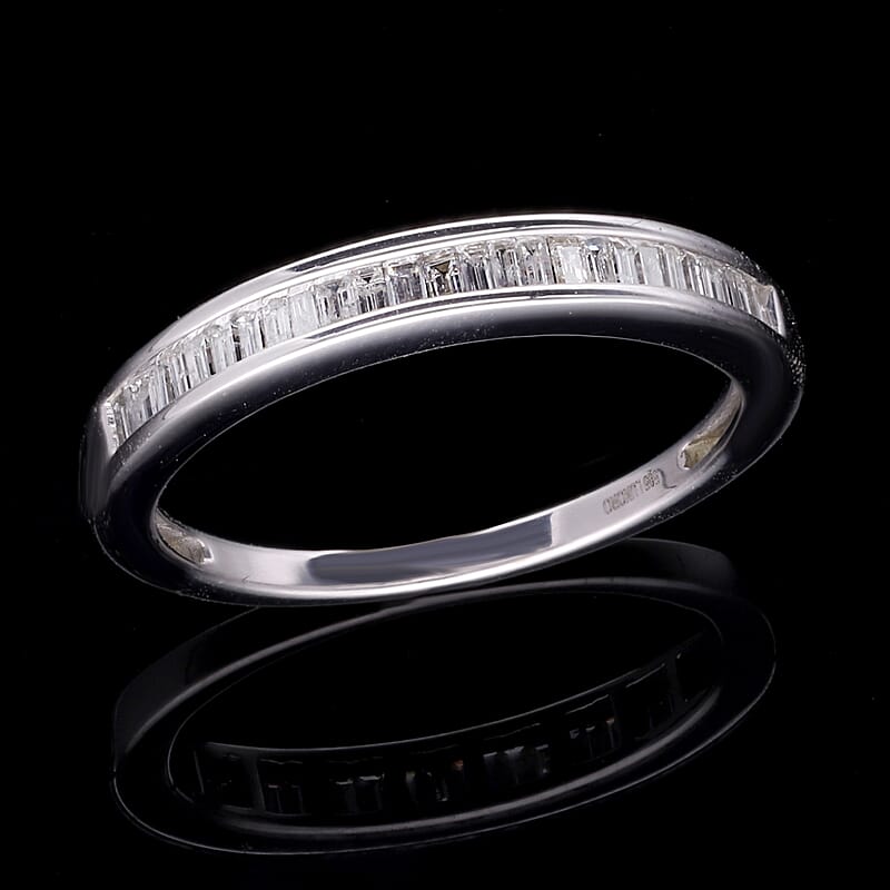Diamond I1 0.50 ctw Ring in 14K White Gold (Size 6.5)