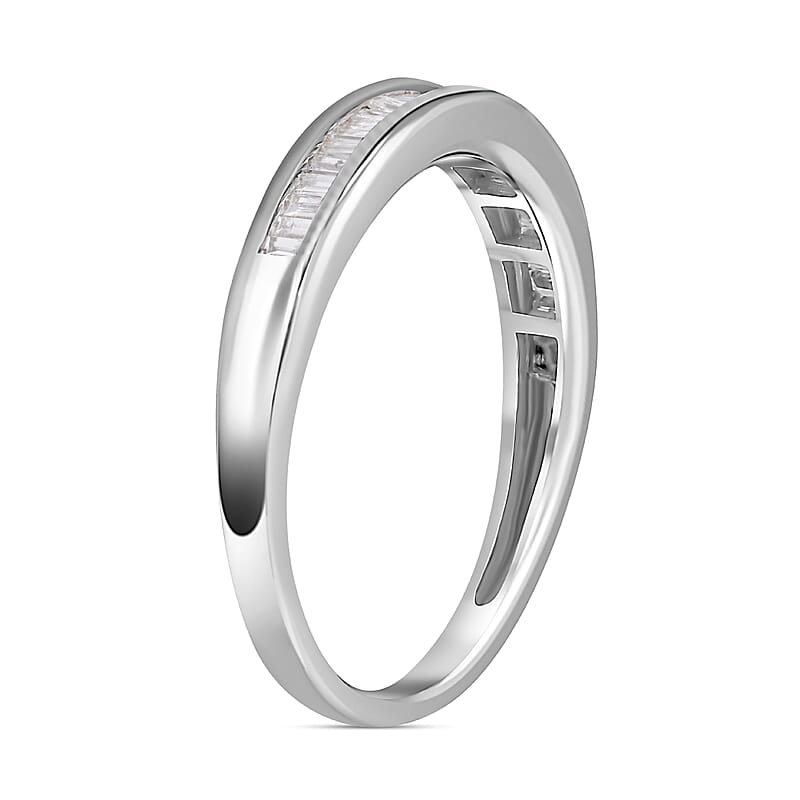 Diamond I1 0.50 ctw Ring in 14K White Gold (Size 6.5)