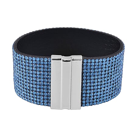 Blue Austrian Crystal - Product card gallery slide 3 (10177123549497)