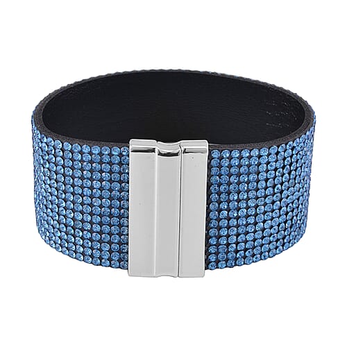 Blue Austrian Crystal - Product card gallery slide 3 (9431734976767)