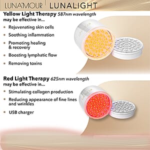 LunaMour LunaLight Ultimate Radiance LED Light Therapy Device (lifetime warranty)