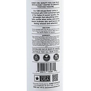 Sunset CBD Infused Lotion 150MG - Amore Forever (Apple Blossom & Ylang Ylang)