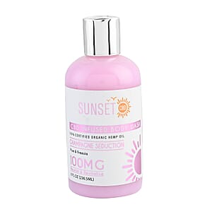Sunset CBD Infused Body Wash 100MG - Champagne Seduction (Plum & Freesia)