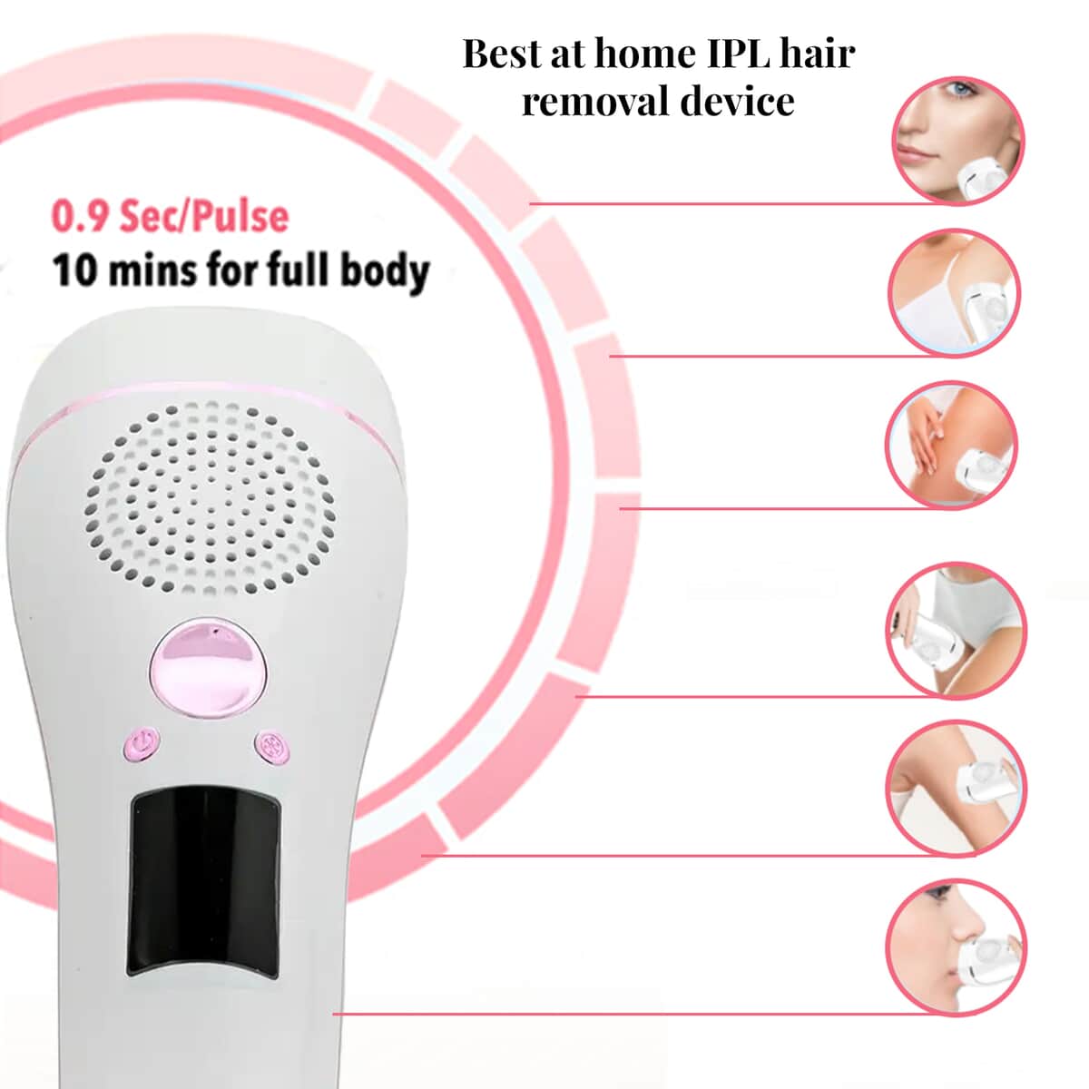 Luna'Mour ICE Cool IPL Hair Removal Device & Photofacial image number 3