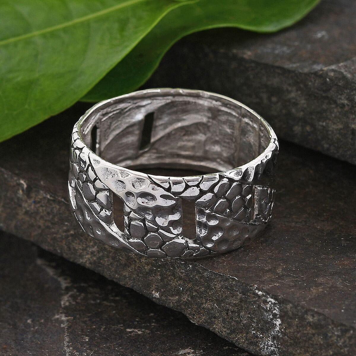 Bali Legacy Sterling Silver Ring (Size 7.0) 4.75 Grams image number 1