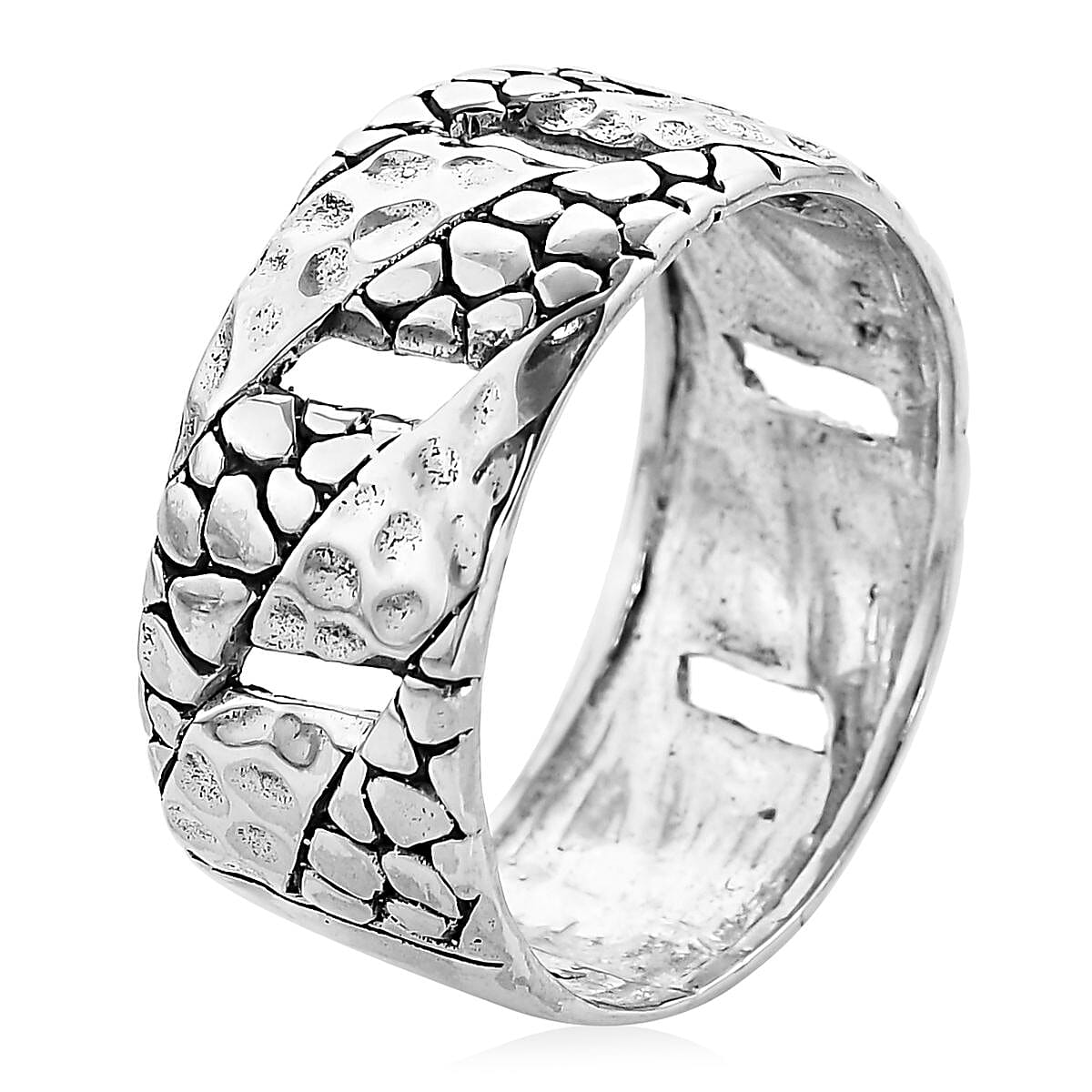 Bali Legacy Sterling Silver Ring (Size 7.0) 4.75 Grams image number 3