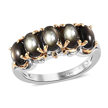 5 / Black Star Sapphire / 925 Silver - Product card gallery slide 1 (10177124368697)