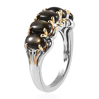 5 / Black Star Sapphire / 925 Silver - Product card gallery slide 4 (10177124368697)